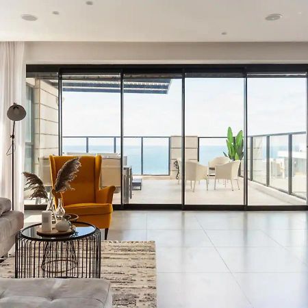 Oַ&O Group- Luxury Penthouse Jacuzzi Sea 36 Floor Apartment Bat Yam Bagian luar foto