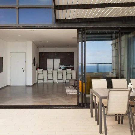 Oַ&O Group- Luxury Penthouse Jacuzzi Sea 36 Floor Apartment Bat Yam Bagian luar foto